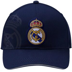 NWT Real Madrid Embroidered Navy Blue hat. Adjustable. One size.